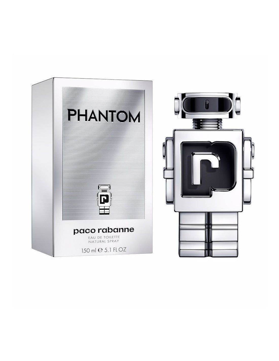 Phantom para Hombre / 150 mL Eau de Toilette Spray RECARGABLE