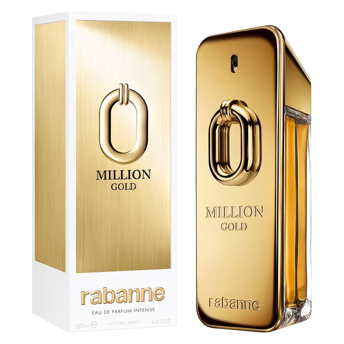 Million Gold para Hombre / 200 mL Eau De Parfum Intense Spray