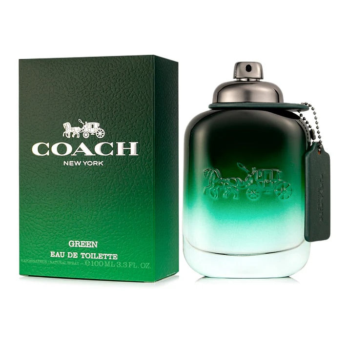 Coach Green para hombre / 100 ml Eau De Toilette Spray