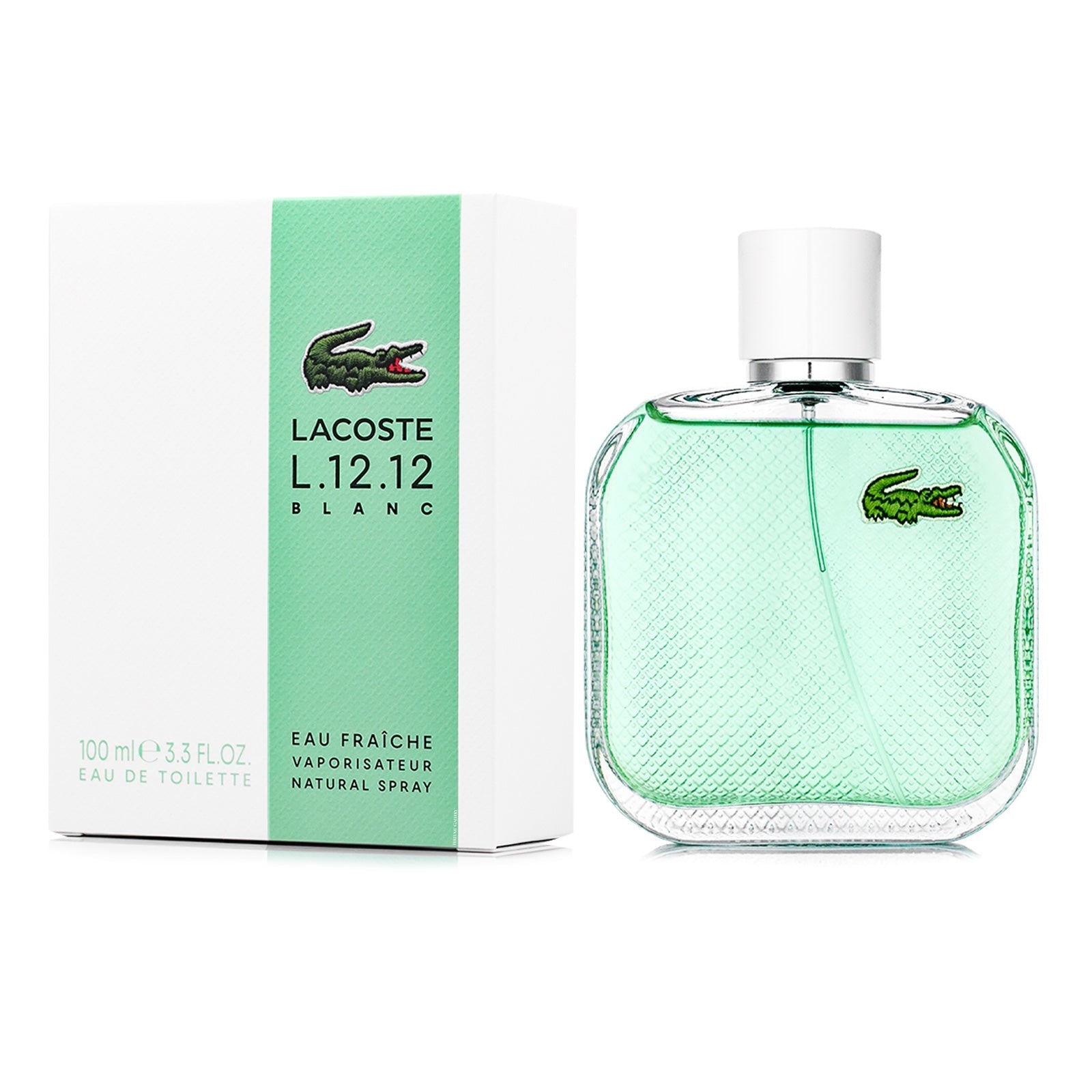 L.12.12 Blanc Eau Fraîche para hombre / 100 ml Eau De Toilette Spray