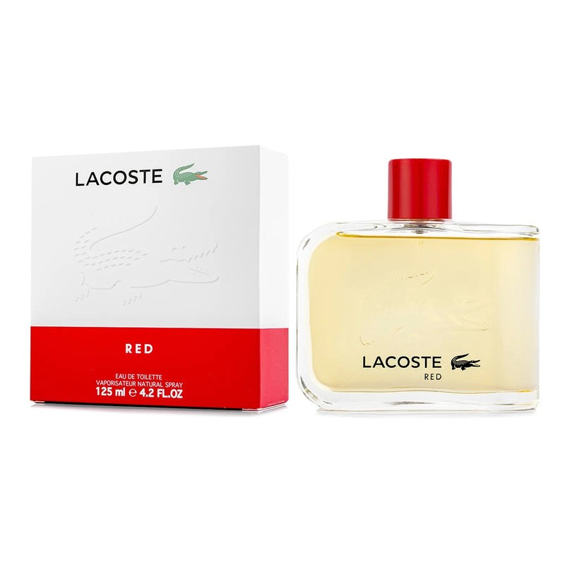 Lacoste Red para Hombre / 125 mL Eau de Toilette Spray