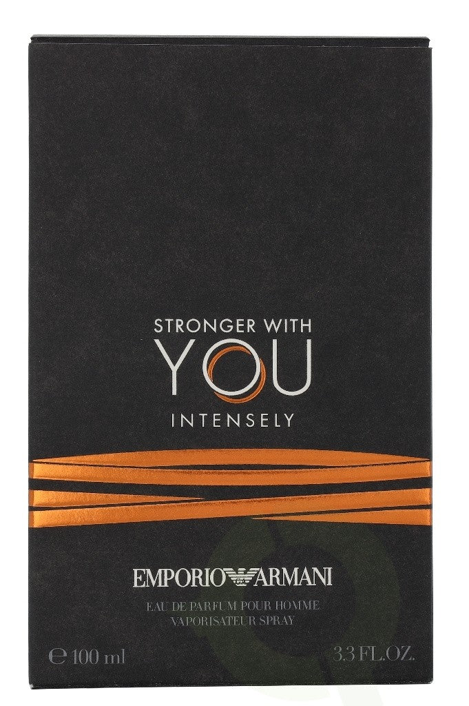 Emporio Armani Stronger With You Intensely para Hombre / 100 mL Eau de Parfum Spray