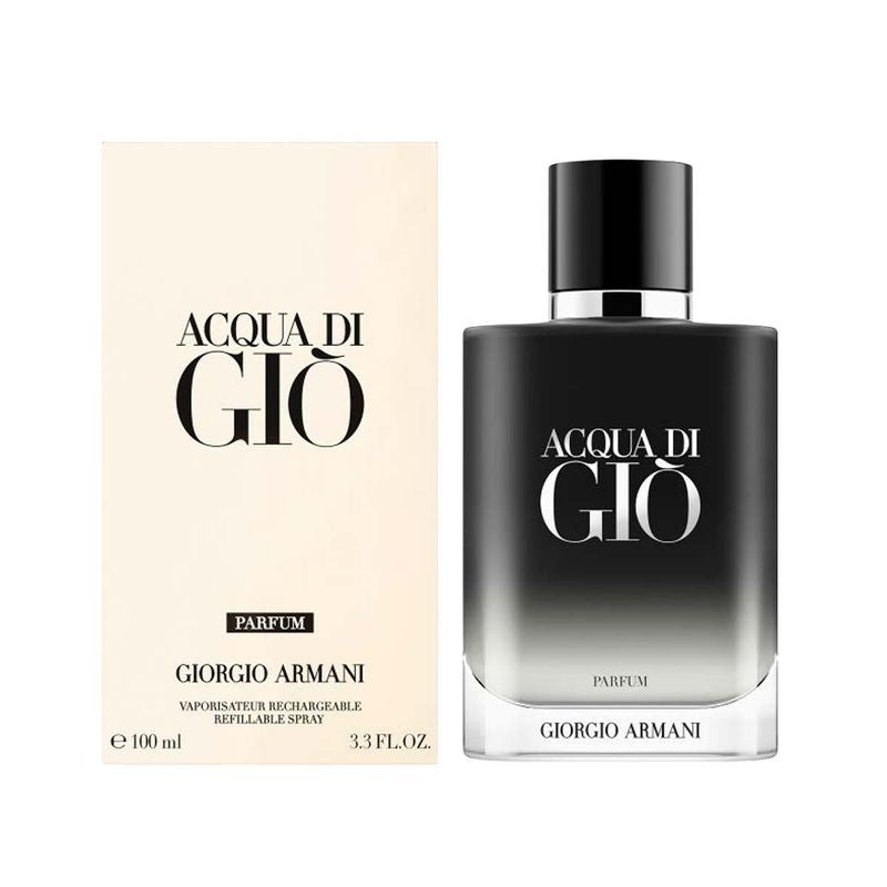 Acqua di Giò Parfum para Hombre / 100 mL Parfum Spray RECARGABLE