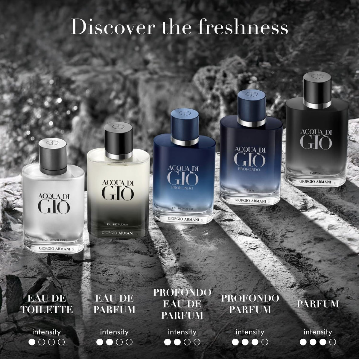 Acqua di Giò Parfum para Hombre / 100 mL Parfum Spray RECARGABLE