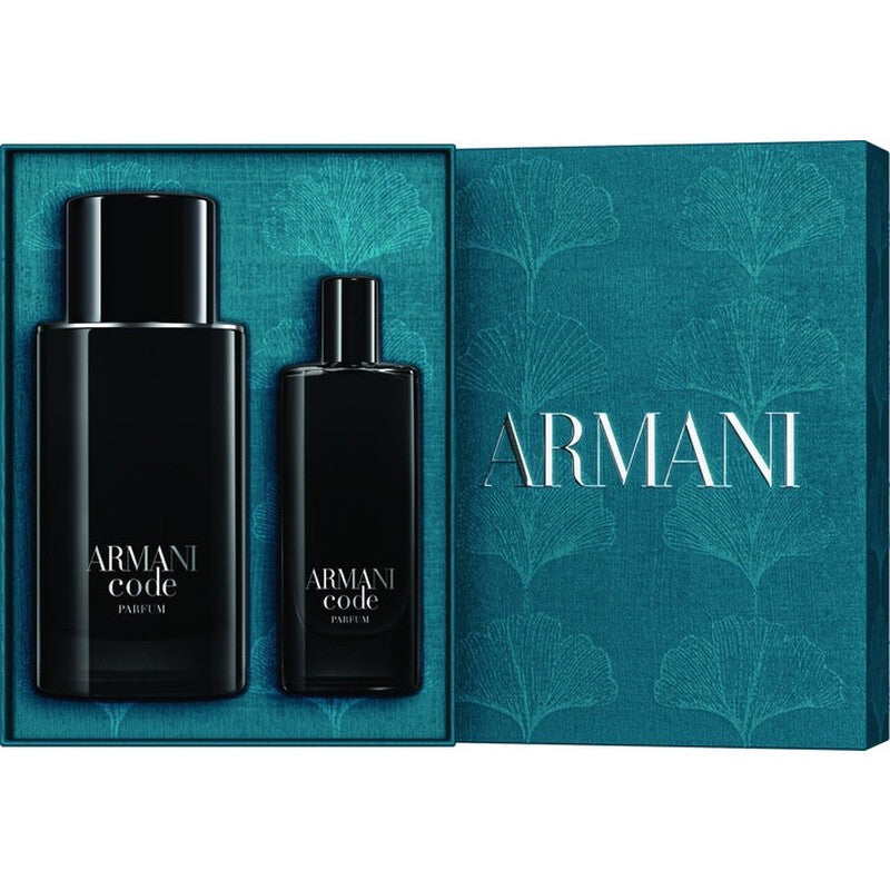 ARMANI - Armani Code Parfum para Hombre / SET - 75 mL Parfum Spray RECARGABLE