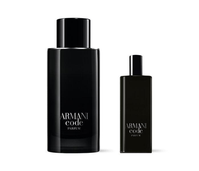 ARMANI - Armani Code Parfum para Hombre / SET - 75 mL Parfum Spray RECARGABLE