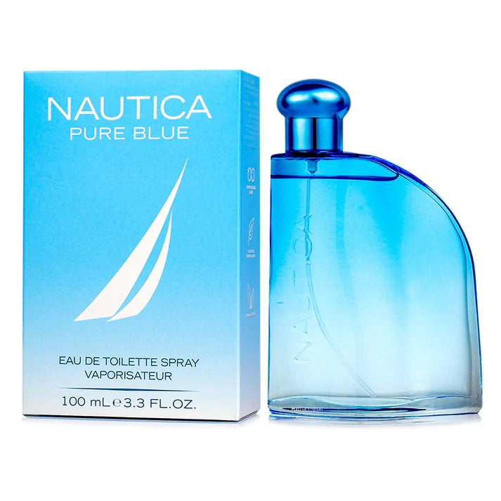 Cologne Nautica Blue 100ml Eau De Toilette Spray 100 Ml Nautica