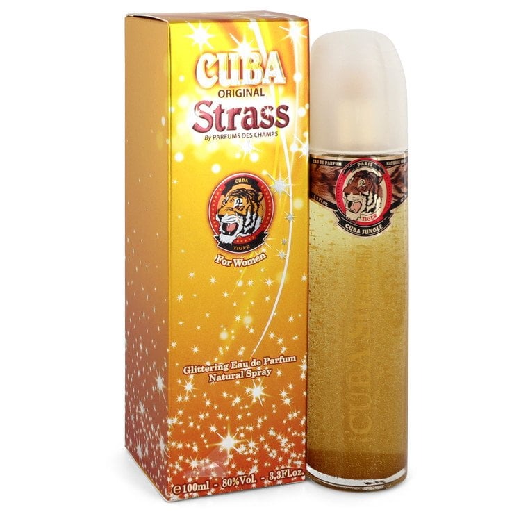 Cuba Tiger Strass para Mujer / 100 mL Glittering Eau de Parfum Spray