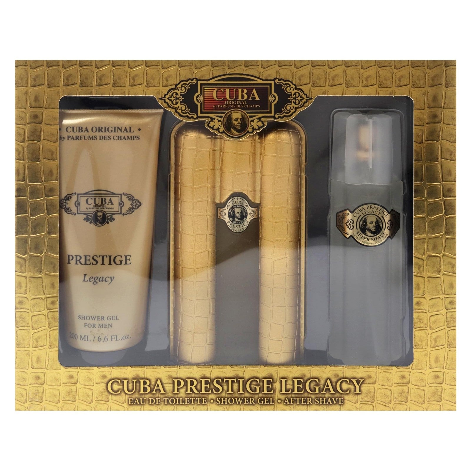 Cuba Prestige Legacy para Hombre / SET - 90 mL Eau de Toilette Spray