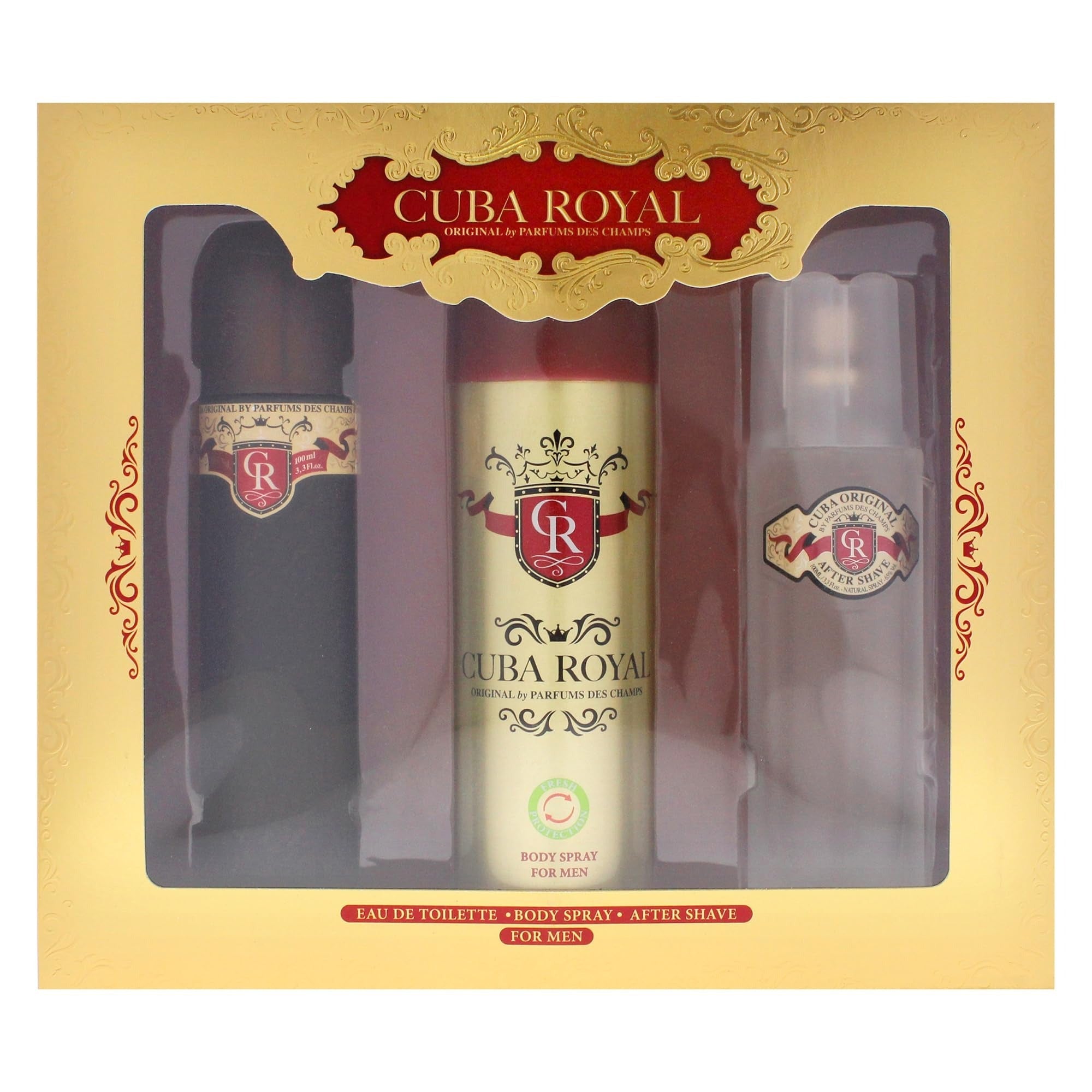 Cuba Royal para Hombre / SET - 100 mL Eau de Toilette Spray