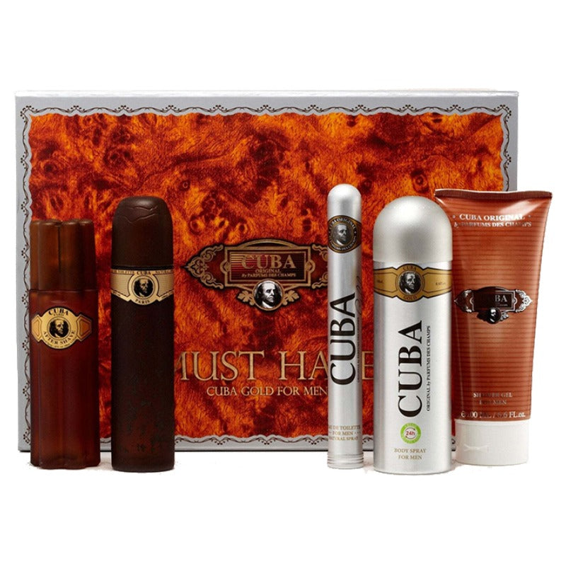 Cuba Must Have Gold para Hombre / SET - 100 mL Eau de Toilette Spray