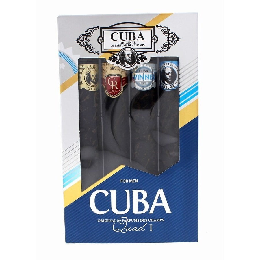 Cuba Quad I para Hombre / SET - 4 x 35 mL Eau de Toilette Spray
