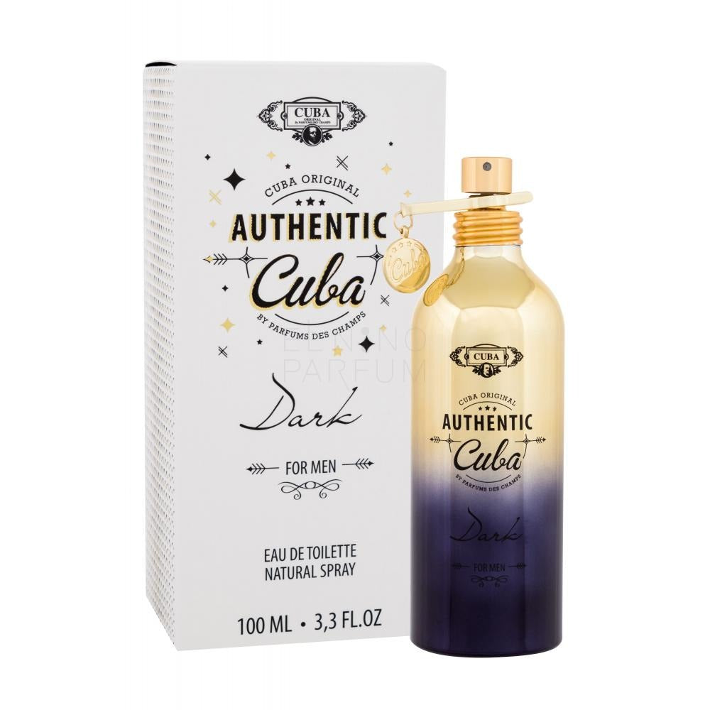 Cuba Authentic Dark para Hombre / 100 mL Eau de Toilette Spray