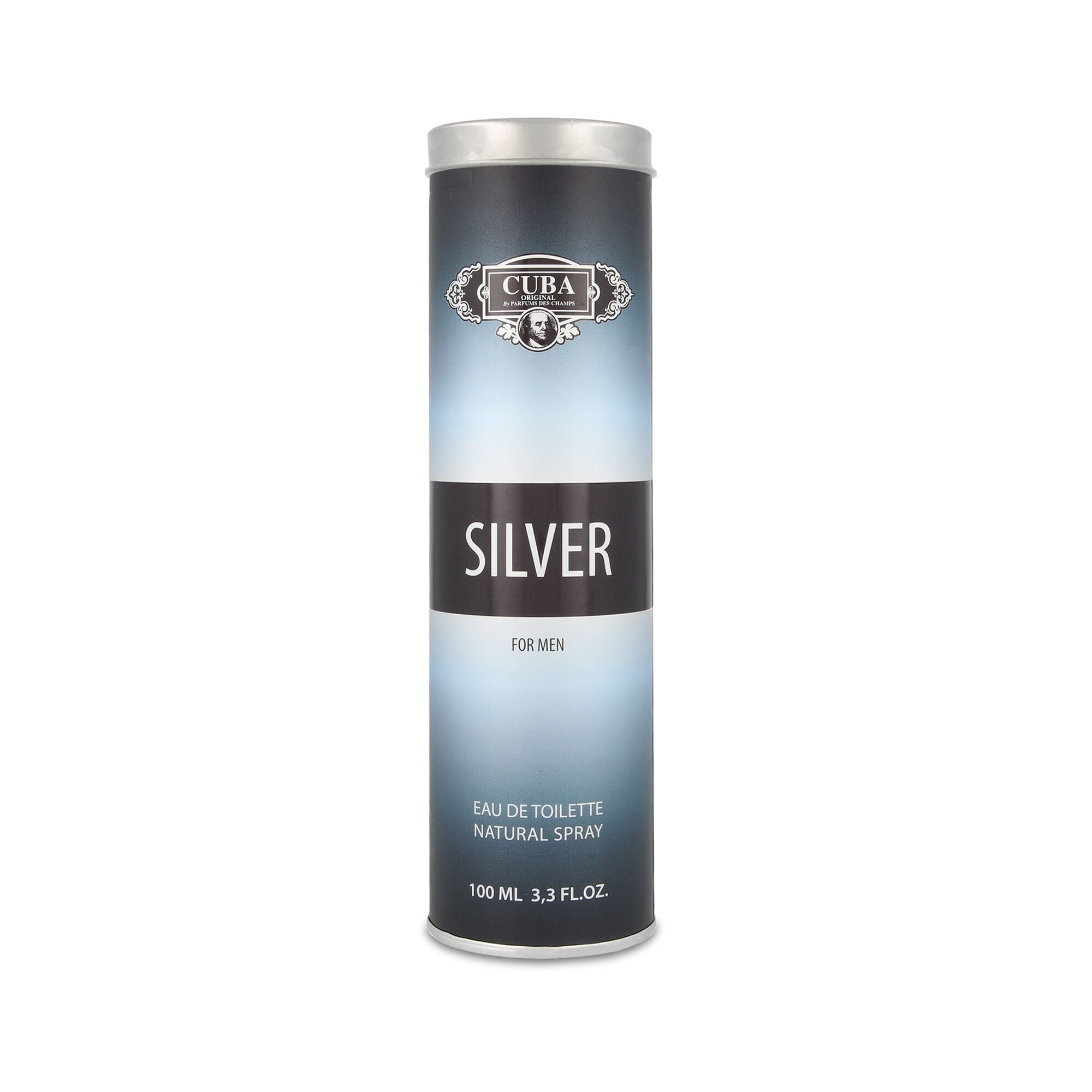 Cuba Silver Blue para Hombre / 100 mL Eau de Toilette Spray