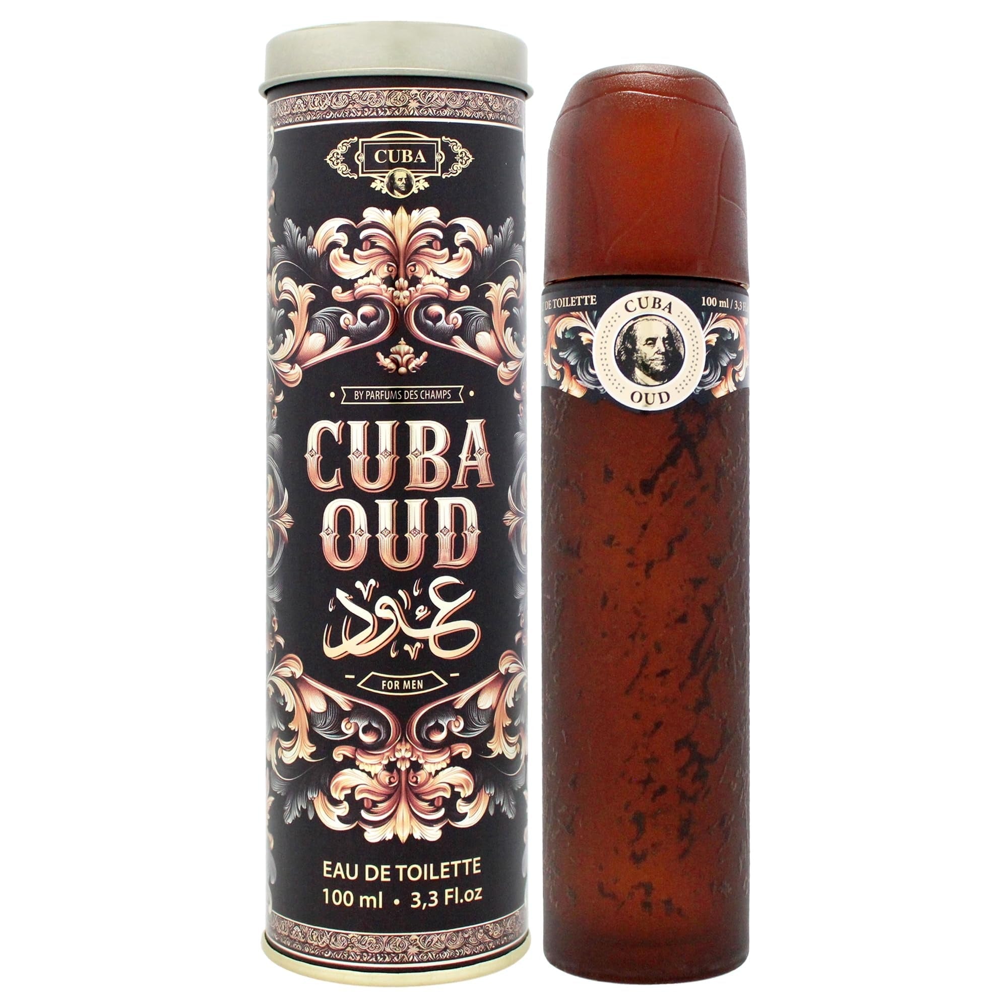 Cuba Oud para Hombre / 100 mL Eau de Toilette Spray