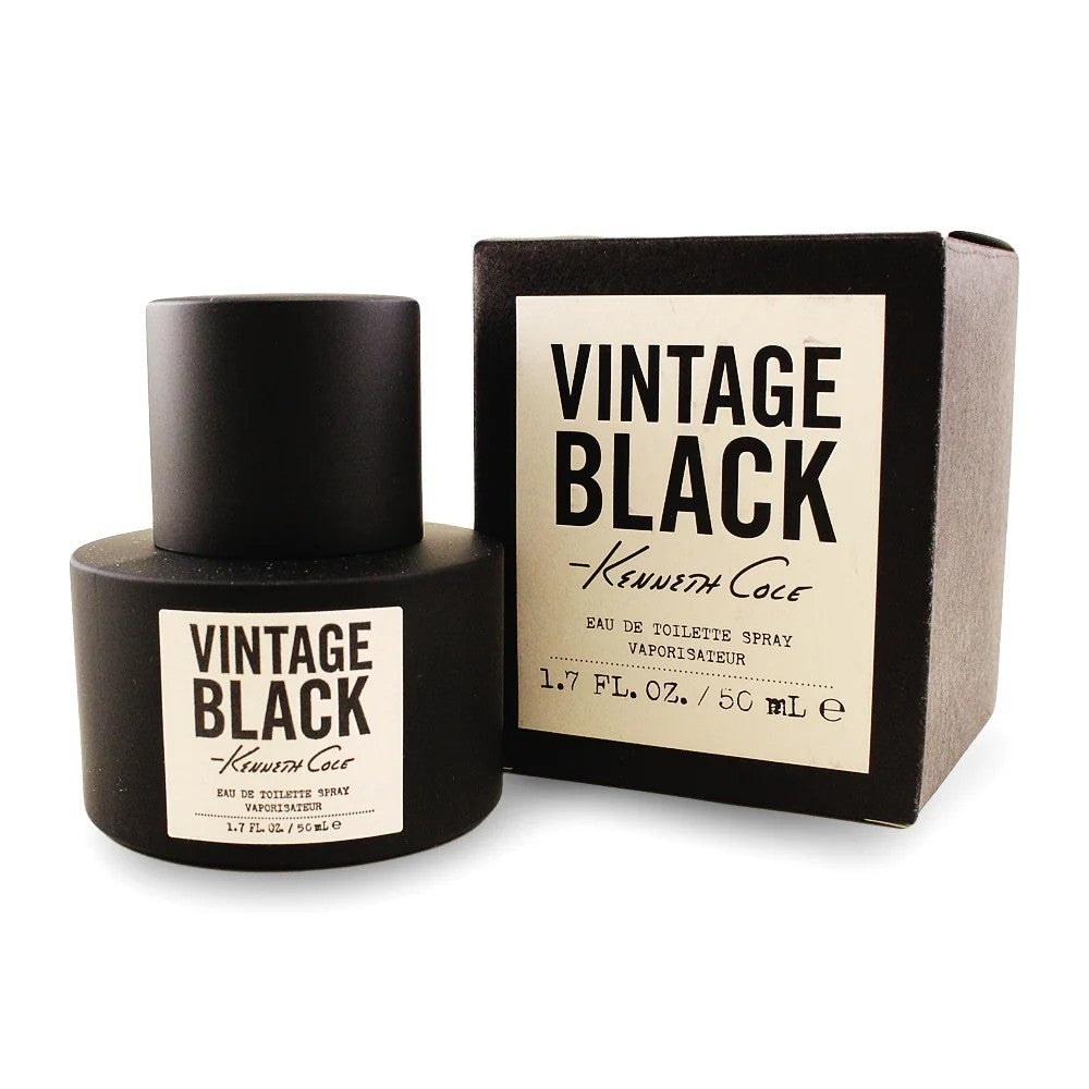 Vintage Black para Hombre / 50 mL Eau de Toilette Spray