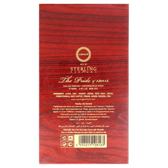 The Pride of Armaf para Mujer / 100 mL Eau de Parfum Spray
