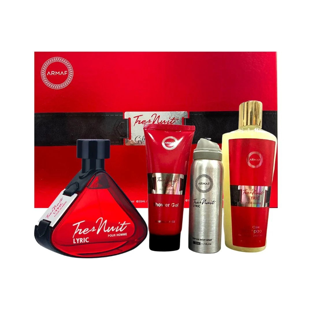 Tres Nuit Lyric para Hombre / SET - 100 mL Eau de Parfum Spray