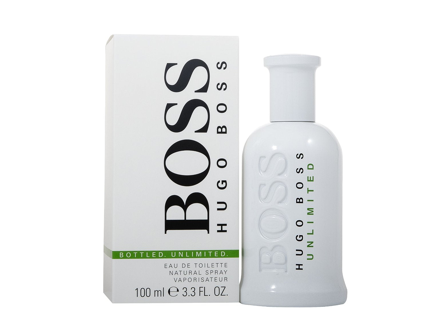 HUGO BOSS - Boss Bottled Unlimited para hombre / 100 ml Eau De Toilette Spray
