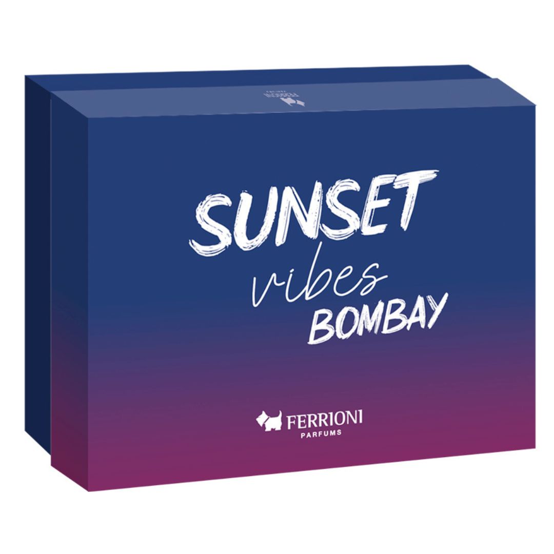 Sunset Vibes Bombay para hombre / SET - 100 ml Eau De Toilette Spray