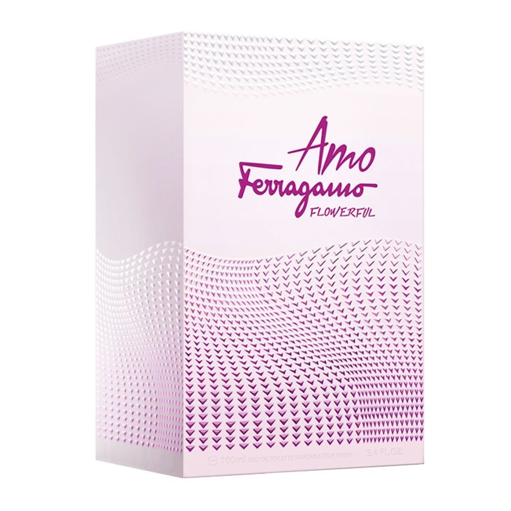 Amo Ferragamo Flowerful para Mujer / 100 mL Eau de Toilette Spray