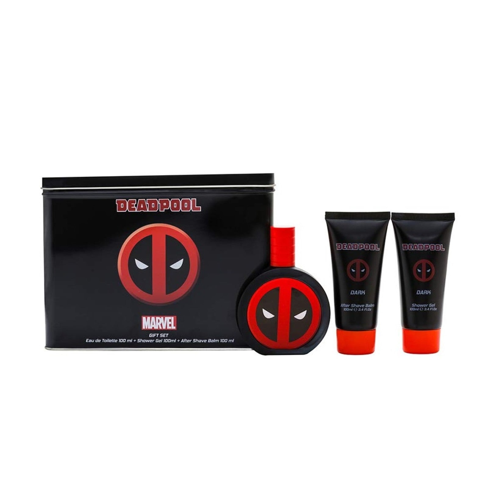 Deadpool Dark para Hombre / SET - 100 mL Eau de Toilette Spray
