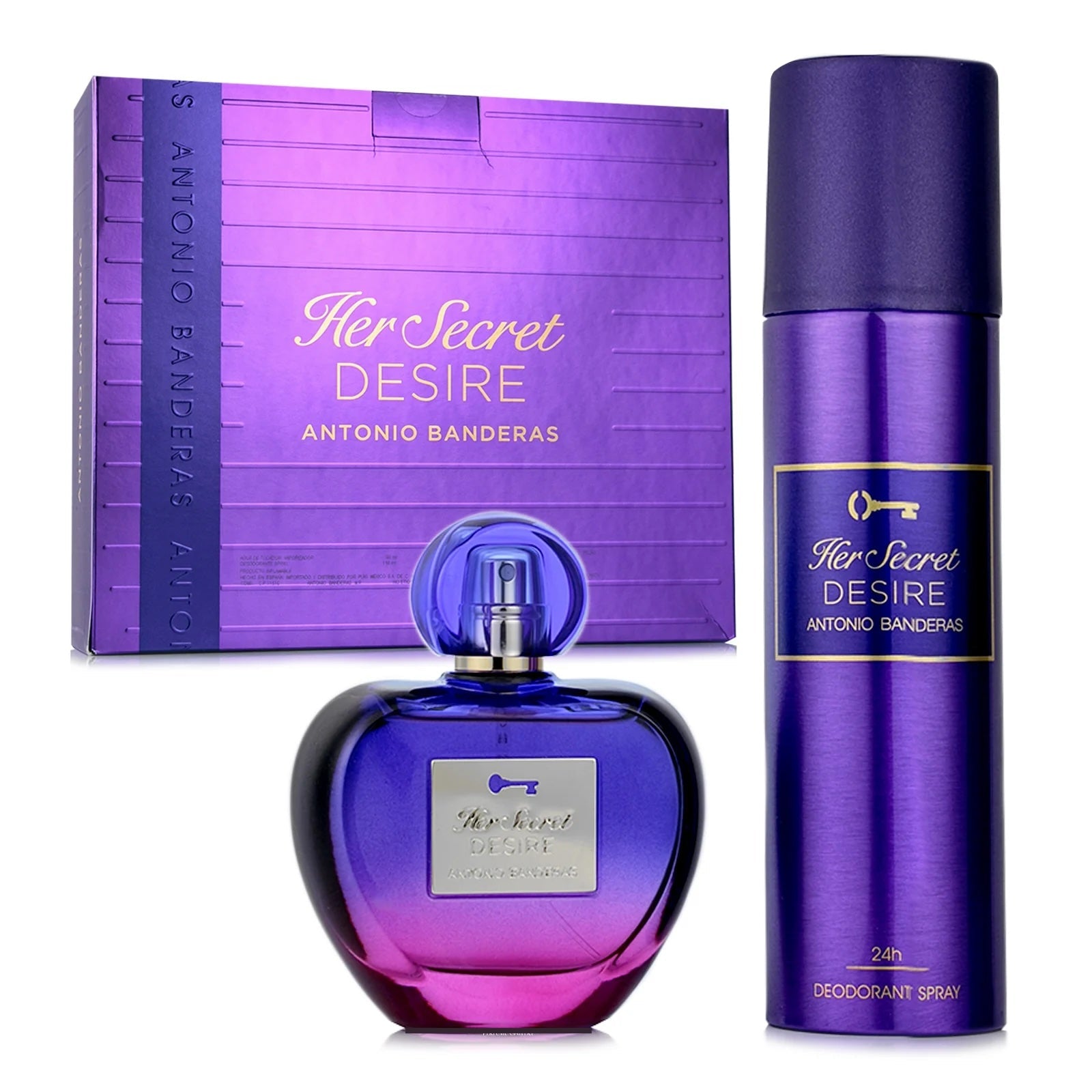 Her Secret Desire para mujer / SET - 80 ml Eau De Toilette Spray