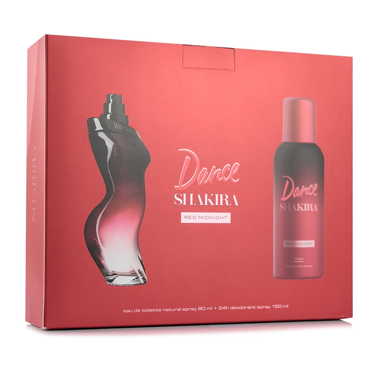 Dance Red Midnight para mujer / SET - 80 ml Eau De Toilette Spray