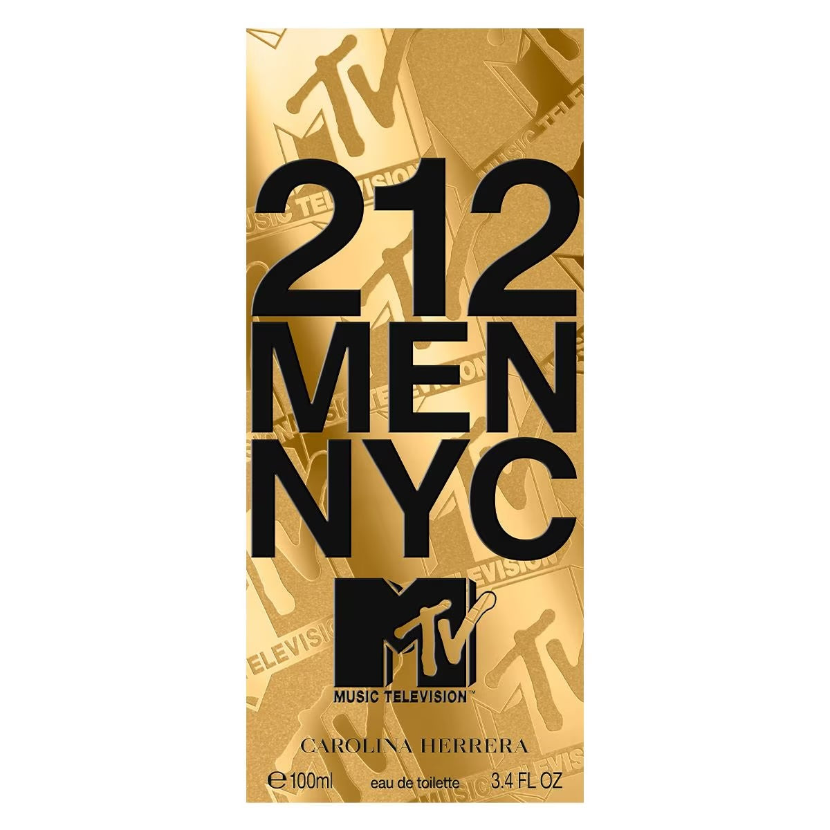212 Men MTV para hombre / 100 ml Eau De Toilette Spray