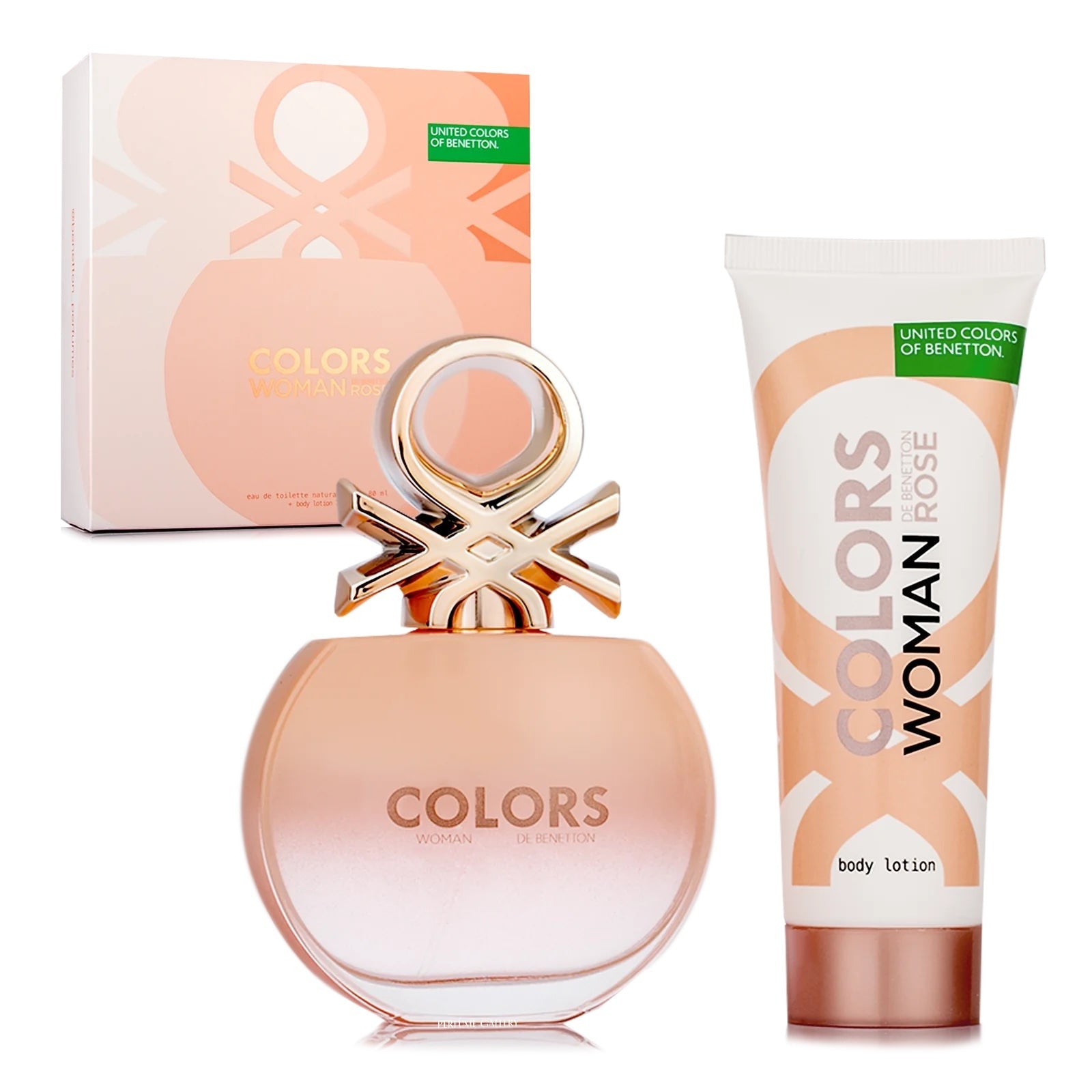 Colors Woman Rose para mujer / SET - 80 ml Eau De Toilette Spray