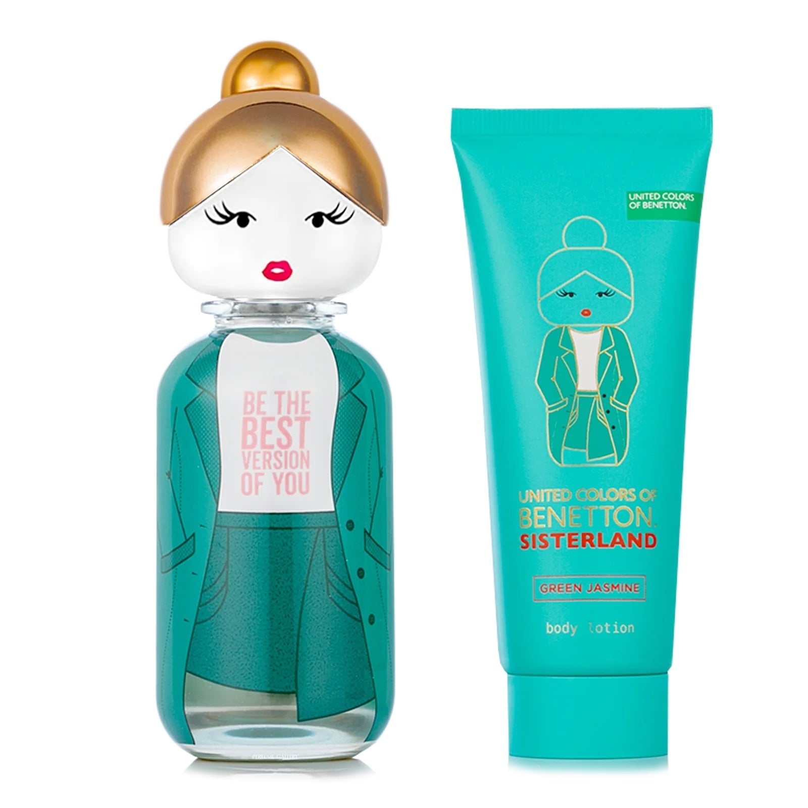 Sisterland Green Jasmine para mujer / SET - 80 ml Eau De Toilette Spray