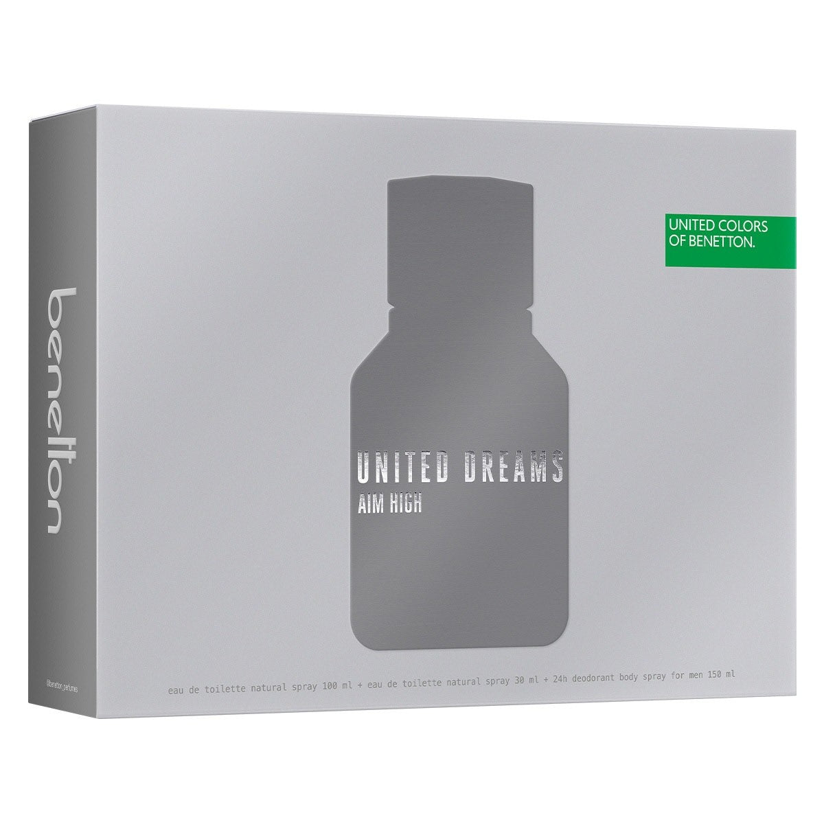 United Dreams Aim High para Hombre / SET - 100 mL Eau de Toilette Spray