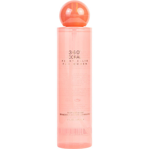 PERRY ELLIS - 360º Coral para mujer / 236 ml Body Mist Spray