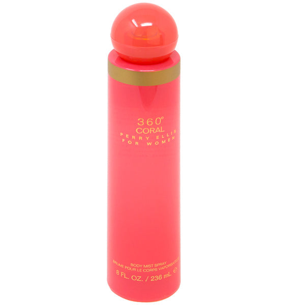 360º Coral para mujer / 236 ml Body Mist Spray