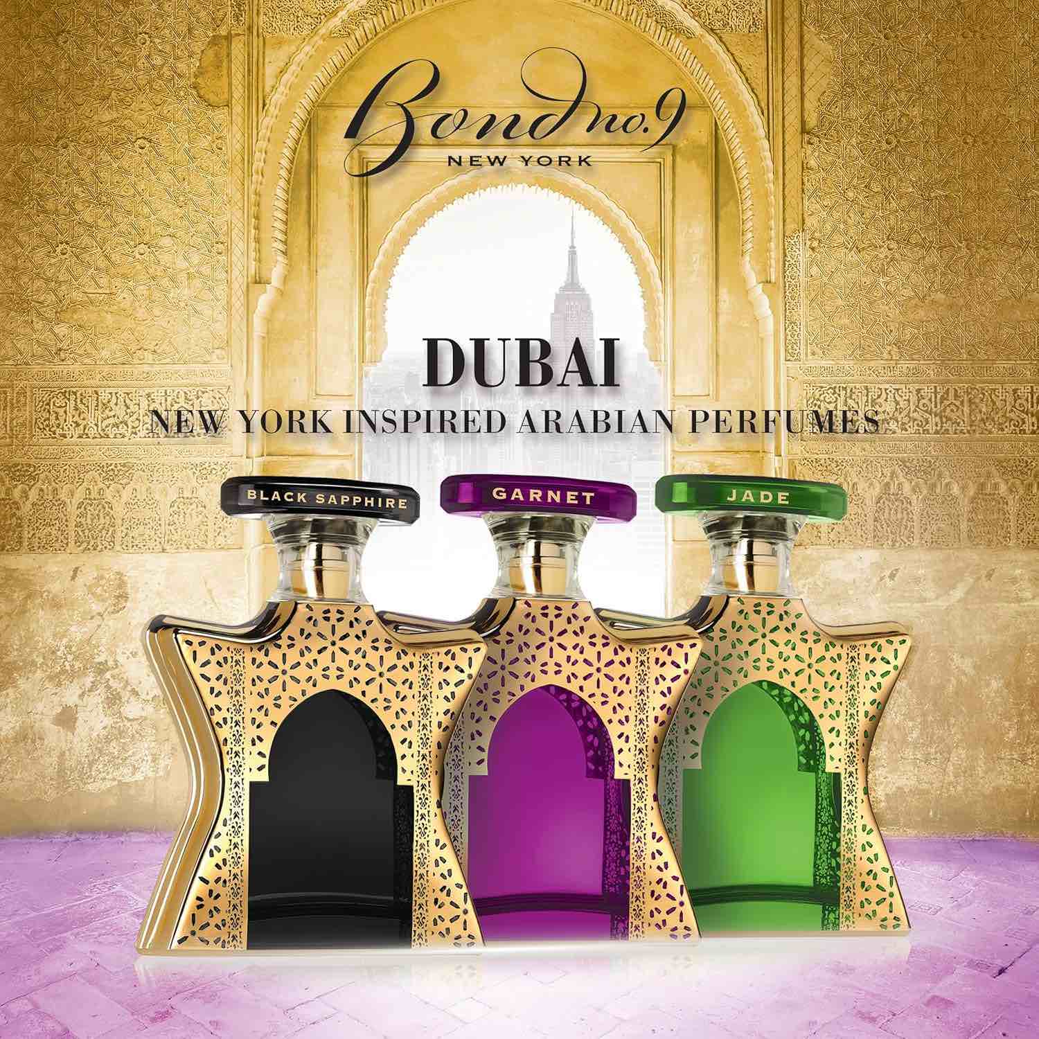 Dubai Black Sapphire para hombre y mujer / 100 ml Eau De Parfum Spray