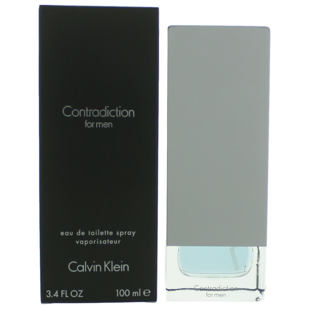 CALVIN KLEIN - Contradiction para hombre / 100 ml Eau De Toilette Spray