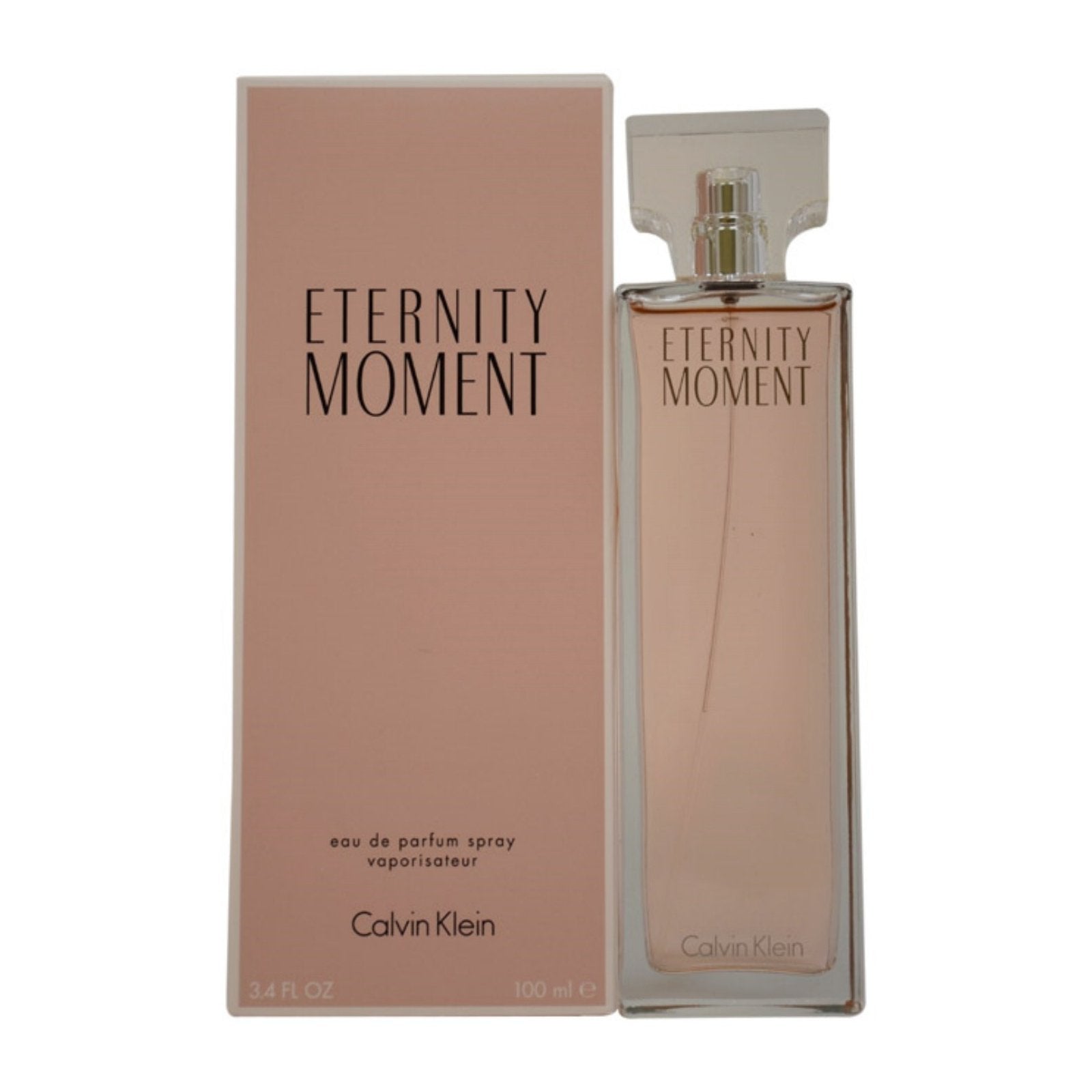 CALVIN KLEIN - Eternity Moment para mujer / 100 ml Eau De Parfum Spray