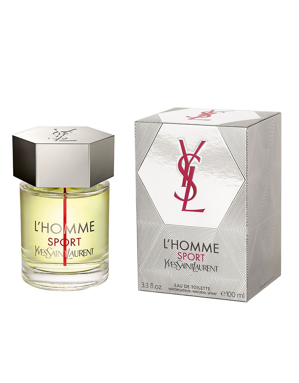 YVES SAINT LAURENT - L' Homme Sport para hombre / 100 ml Eau De Toilette Spray