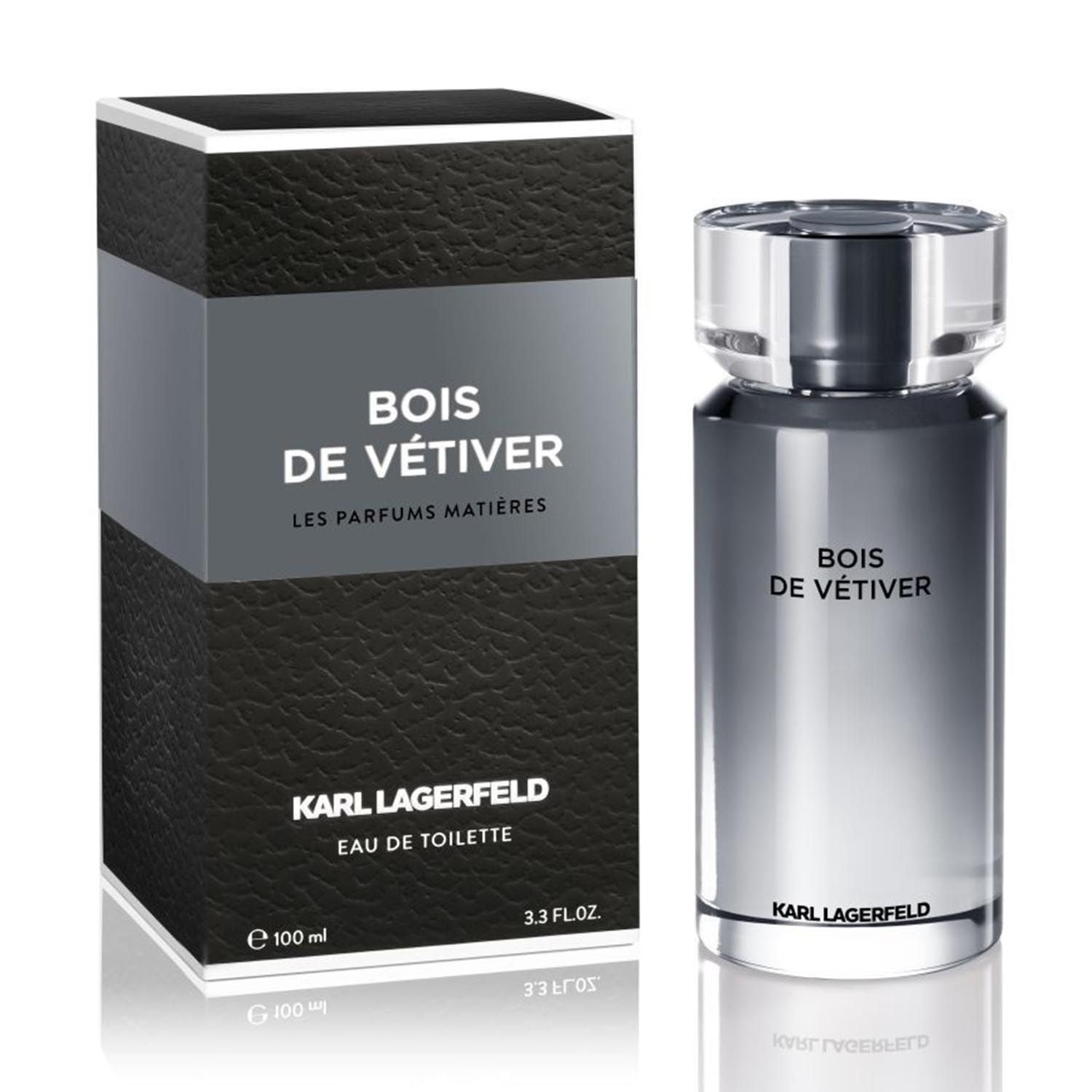 Bois de Vétiver by Karl Lagerfeld for men Eau De Toilette Spray 100 ml