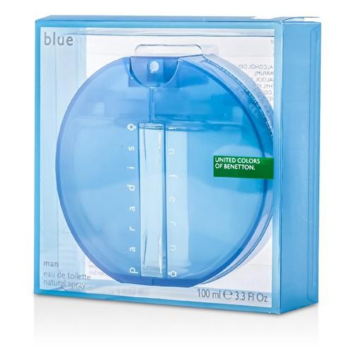 BENETTON - Inferno Paradiso Blue para hombre / 100 ml Eau De Toilette Spray