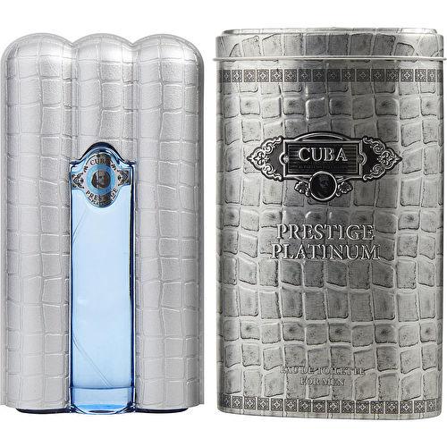 CUBA PARIS - Cuba Prestige Platinum para hombre / 90 ml Eau De Toilette Spray