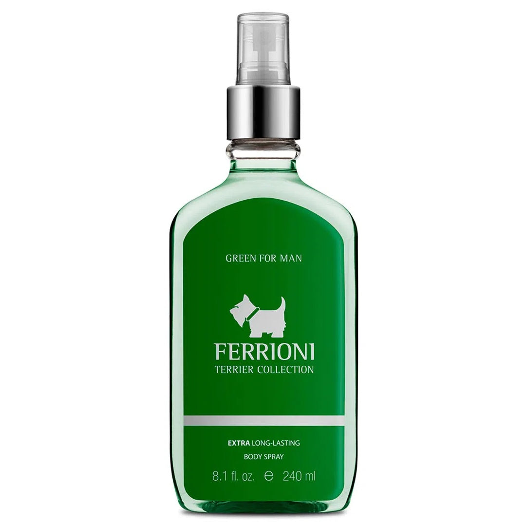 Terrier Green para hombre / 240 ml Body Mist Spray