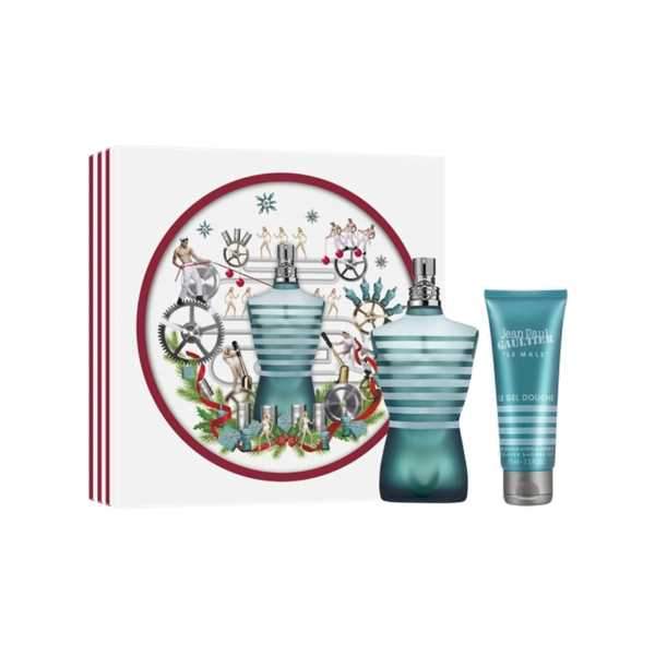 JEAN PAUL GAULTIER - Le Male para hombre / SET - 125 ml Eau De Toilette Spray + 75 ml shower Gel