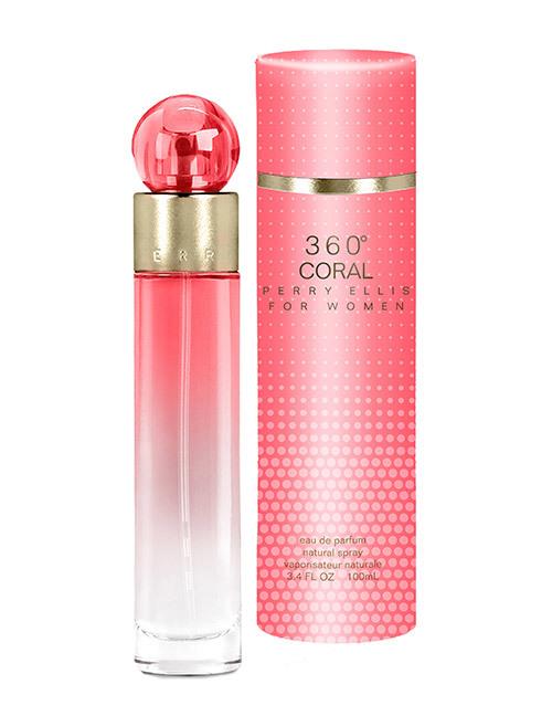 PERRY ELLIS - 360º Coral para mujer / 100 ml Eau De Parfum Spray