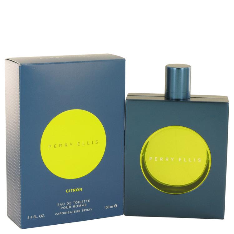 PERRY ELLIS - Perry Ellis Citron para hombre / 100 ml Eau De Toilette Spray