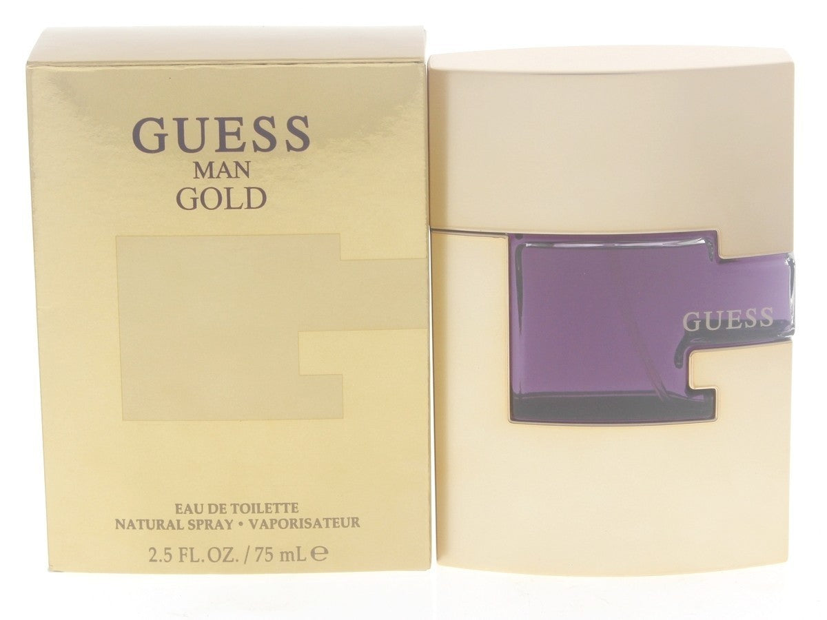 Guess Man Gold para Hombre / 75 mL Eau de Toilette Spray