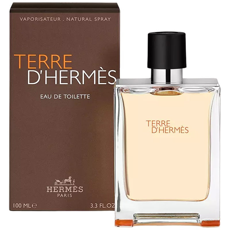 Terre d'Hermes para Hombre / 100 mL Eau de Toilette Spray