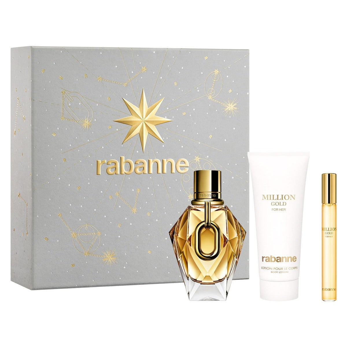 Million Gold For Her para Mujer / SET - 90 mL Eau de Parfum Spray