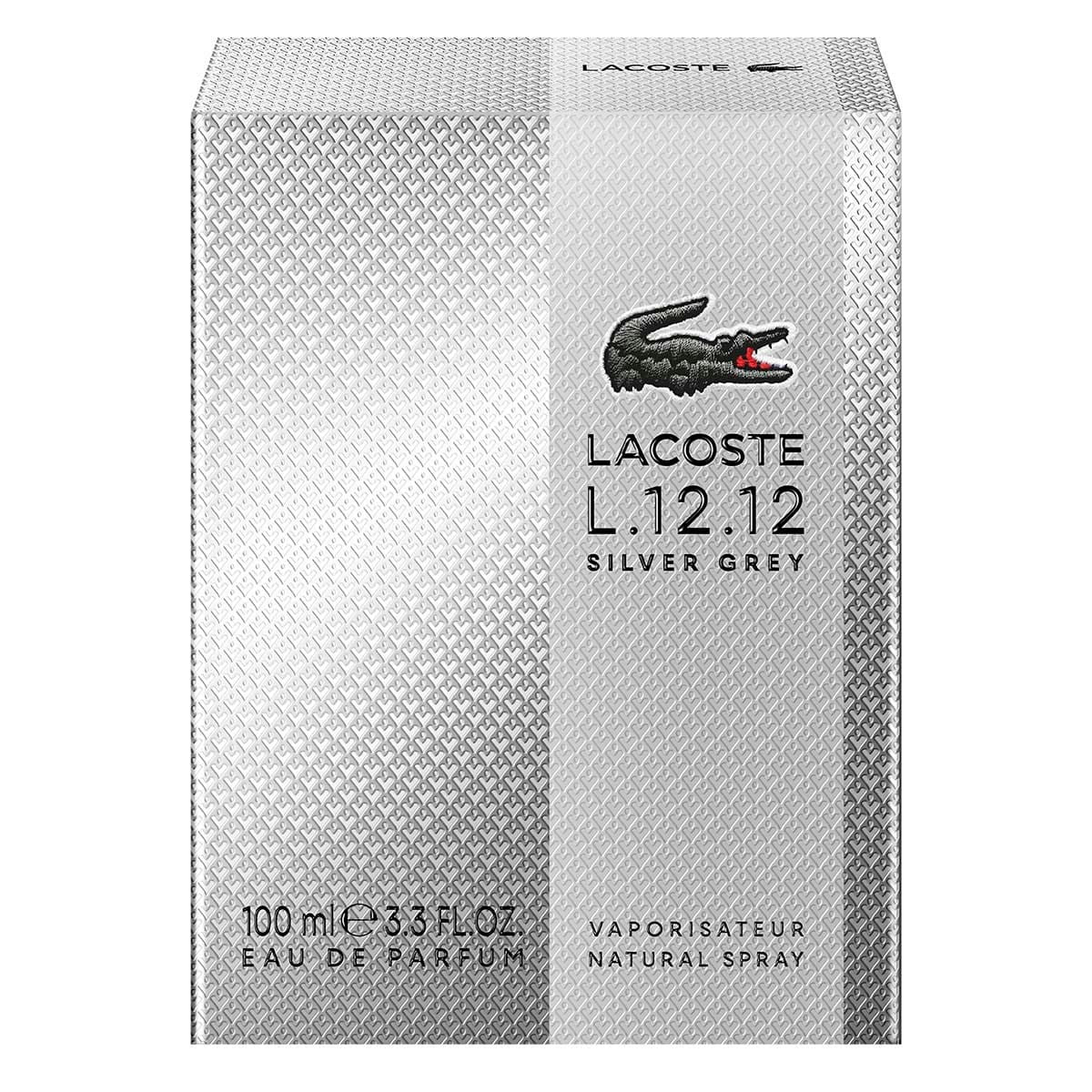 L.12.12 Silver Grey para Hombre / 100 mL Eau de Parfum Spray