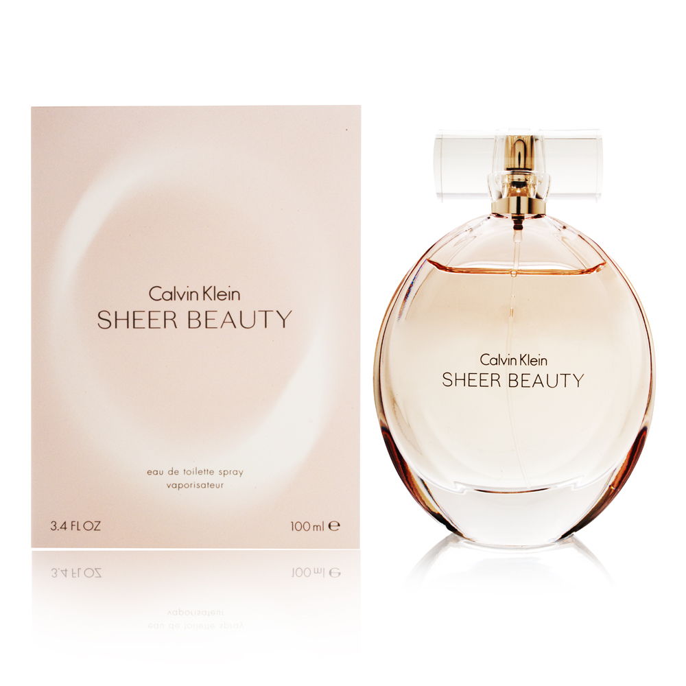 CALVIN KLEIN - Sheer Beauty para mujer / 100 ml Eau De Toilette Spray